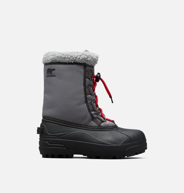 Kids Snow Boots Grey/Black - Sorel Youth Cumberland™ - 957206-OKL